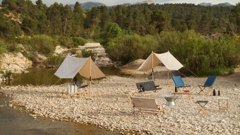 Hay и Джаспер Моррисон представили коллекцию кемпинговой мебели