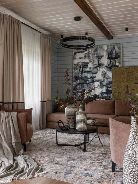 Потолок-2026: советы по выбору отделки и 8 ярких трендов (59 фото)