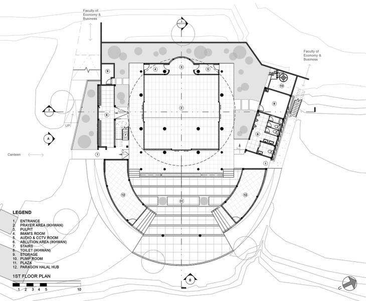 Расширение университетского городка в Кечаматан Беджи, Индонезия