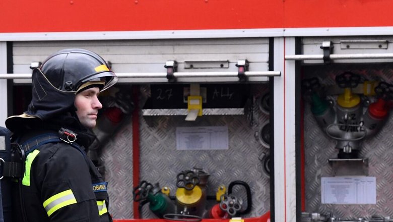 В Подмосковье ликвидировали открытое горение в цехе