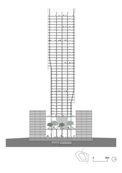 Завершена "Облачная башня Kingdee" в городе Шэньчжэнь, Китай