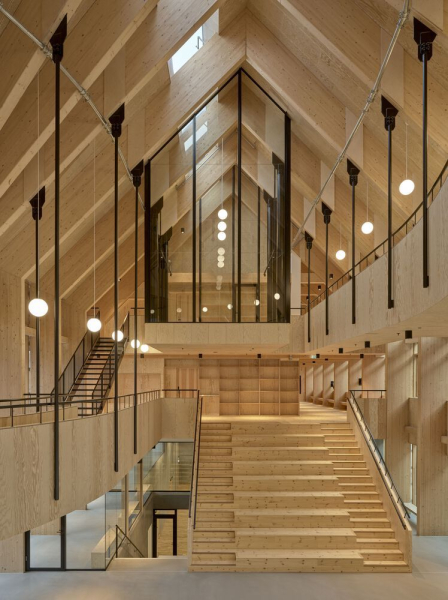 Завершён новый центр здоровья в городе Копенгаген, Дания