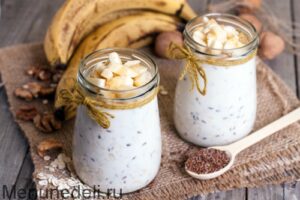 Овсяная каша с кефиром на завтрак | Меню недели